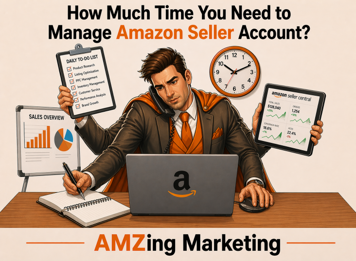 How Much Time Do You Need to Manage an Amazon Seller Account Successfully